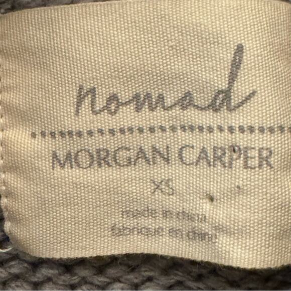 Morgan Carper Nomad gray wool blend turtleneck knee length sheath dress XS
 b24 - Picture 3 of 15